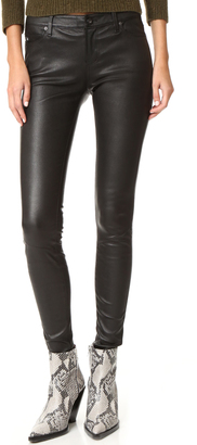 AG Jeans The Leather Legging Jeans