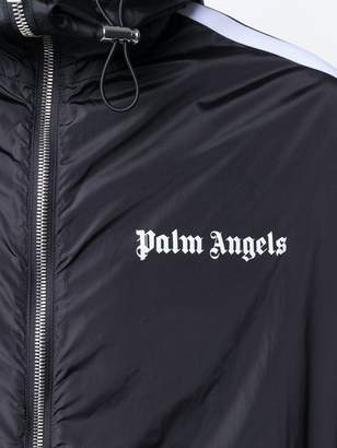 Palm Angels Side Stripes Rain Jacket