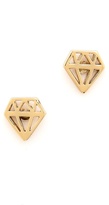 Thumbnail for your product : Kate Spade Kiss a Prince Engagement Ring Stud Earrings