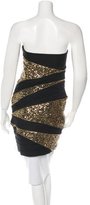 Thumbnail for your product : Robert Rodriguez Silk Sequin-Embellished Tunic
