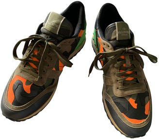 orange valentino shoes