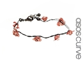 Thumbnail for your product : ASOS CURVE Rose Wire Bracelet