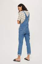 Thumbnail for your product : Topshop Womens Tall Slim Leg Dungarees - Mid Stone