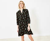 oasis bird print shirt dress