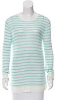 Thumbnail for your product : Alexander Wang T by Striped Long Sleeve Top