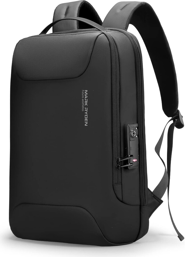 Muzee MARK RYDEN Anti-Theft Laptop Backpack Men's 15.6 Inch Slim ...