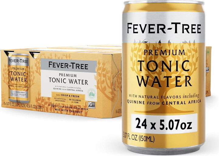 Fever-Tree Premium Tonic 5.07 Fl Oz Cans 24 Pk