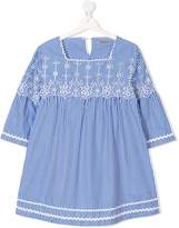 Thumbnail for your product : Ermanno Scervino TEEN striped broderie anglaise top