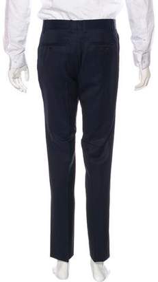 Gucci Pleated Wool & Mohair Dress Pants