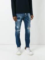 Thumbnail for your product : DSQUARED2 Sexy Twist distressed bleach jeans