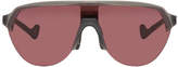 Thumbnail for your product : District Vision Grey and Pink Nagata Speed Blade Sunglasses