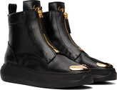 Thumbnail for your product : Giuseppe Zanotti Black Kashton Sneakers
