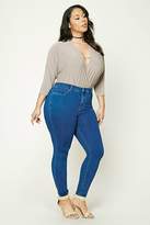 Thumbnail for your product : Forever 21 Plus Size High-Rise Jeans