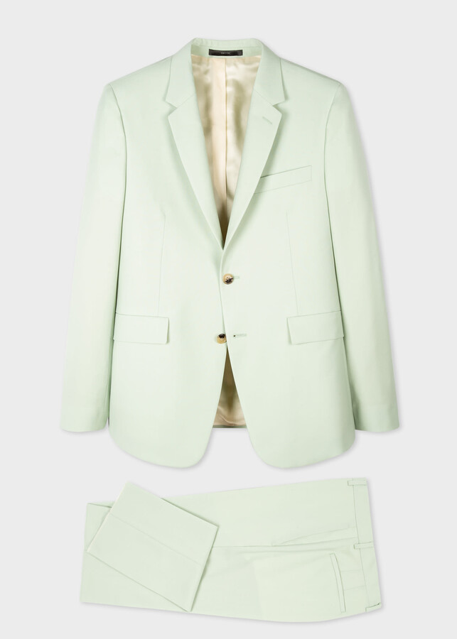 Paul Smith The Kensington Slim-Fit Mint Green Wool-Mohair Suit