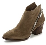 Thumbnail for your product : Belle by Sigerson Morrison Lara Suede Zip Booties