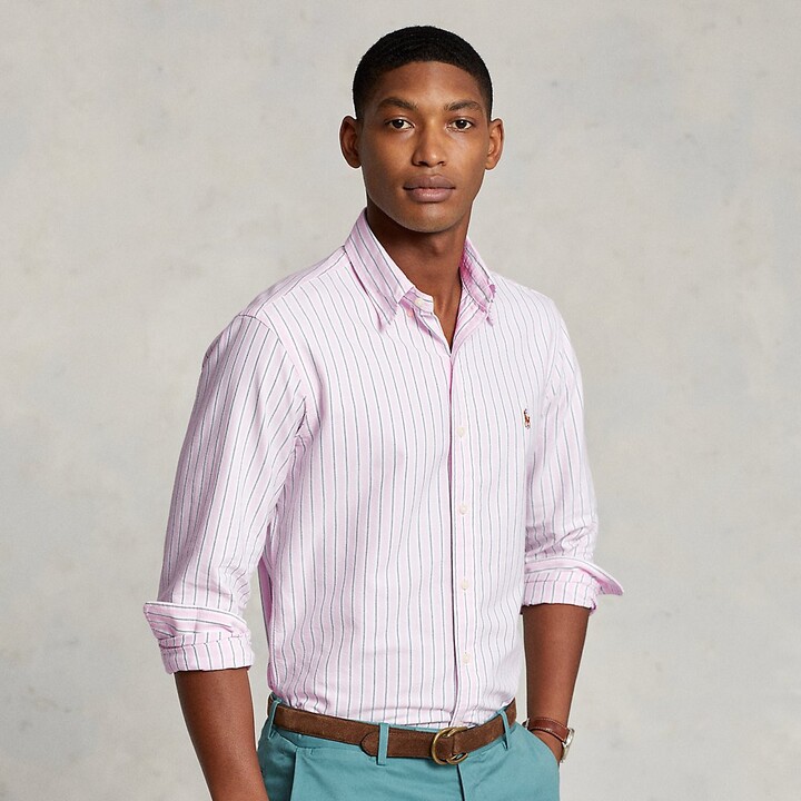 Ralph Lauren Classic Fit Striped Oxford Shirt - ShopStyle