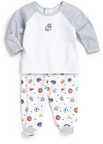 Thumbnail for your product : Kissy Kissy Infant's Two-Piece Wee Warriors Top & Footed Pants Set