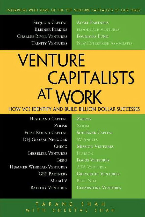 Venture Capitalists at Work: How Vcs Identify and Build Billion-Dollar Successes (Paperback)