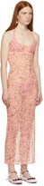 Thumbnail for your product : Ichiyo SSENSE Exclusive Pink Tulle Halter Dress