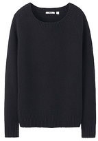 Thumbnail for your product : Uniqlo WOMEN Alpaca Wool Blend Crew Neck Sweater