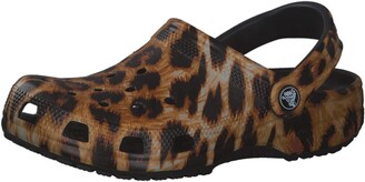 mens leopard crocs