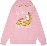 Thumbnail for your product : Gucci Bananya hooded sweatshirt