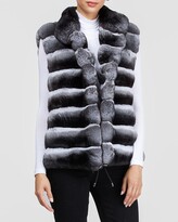 Thumbnail for your product : Gorski Horizontal Chinchilla Vest