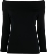 Thumbnail for your product : Dorothee Schumacher Fine Knit Off-Shoulder Top