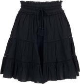 Black lioline Mini Skirt 
