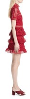 Thumbnail for your product : Self-Portrait Women's Ruffle Star Lace Dress