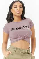 Thumbnail for your product : Forever 21 Spoiler Graphic Tee