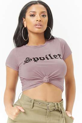 Forever 21 Spoiler Graphic Tee