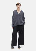 Thumbnail for your product : Hope Scale V-Neck Wool Sweater Dark Grey Mel Size: FR 38