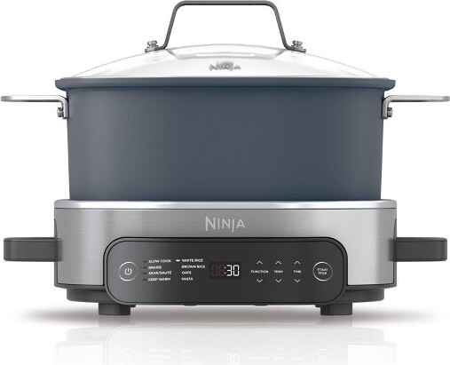 Ninja 6.5qt 2pc Foodi Possiblecooker Stainless Steel Electric Multi Cooker  Mc1101 : Target