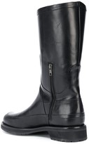 Thumbnail for your product : Ann Demeulemeester Round-Toe Zipped Ankle Boots