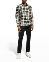 Thumbnail for your product : Officine Generale Men's Sol Twill Check Overshirt