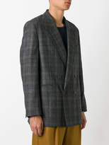 Thumbnail for your product : E. Tautz checked double-breasted blazer