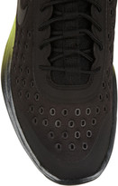 Thumbnail for your product : Nike LunarElite Sky Hi canvas and suede wedge sneakers