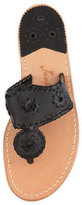 Thumbnail for your product : Jack Rogers Palm Beach Whipstitch Thong Sandal, Black