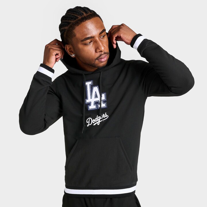 New Era Black Los Angeles Dodgers Camo Pullover Hoodie