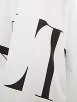 Thumbnail for your product : Valentino Logo-print Cotton-poplin Shirt - Mens - White