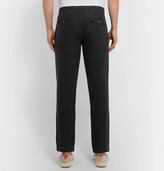 Thumbnail for your product : NN07 Copenhagen Slim-Fit Tapered Garment-Dyed Linen Trousers