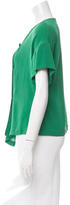 Thumbnail for your product : 3.1 Phillip Lim Short Sleeve Silk Top