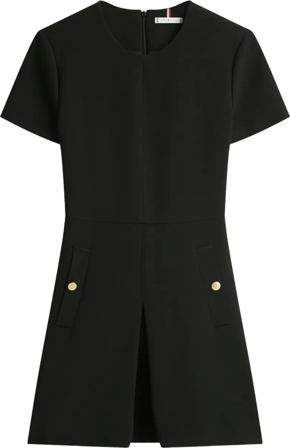 Tommy Hilfiger Button Pocket Mini Dress