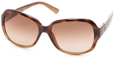 Thumbnail for your product : Valentino Oversized Crystal V Frame