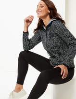 Thumbnail for your product : M&S CollectionMarks and Spencer Herringbone Printed Fleece Jacket