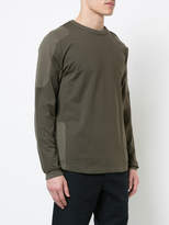 Thumbnail for your product : Stone Island Ghost contrast panel long sleeve top