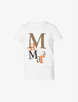 Thumbnail for your product : Max Mara Humour logo-print cotton-jersey T-shirt