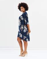 Thumbnail for your product : Junarose Chi Chi 3/4 Sleeve Dress