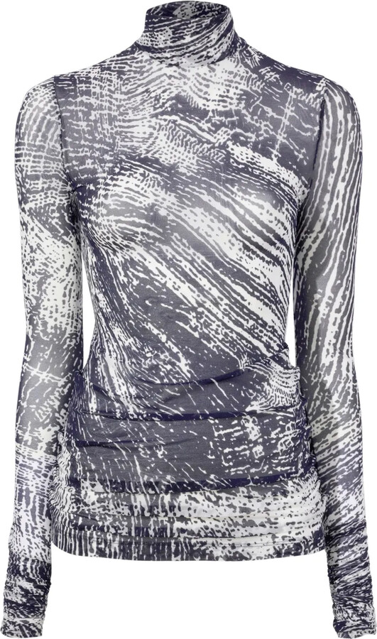 Proenza Schouler Rio printed jersey top